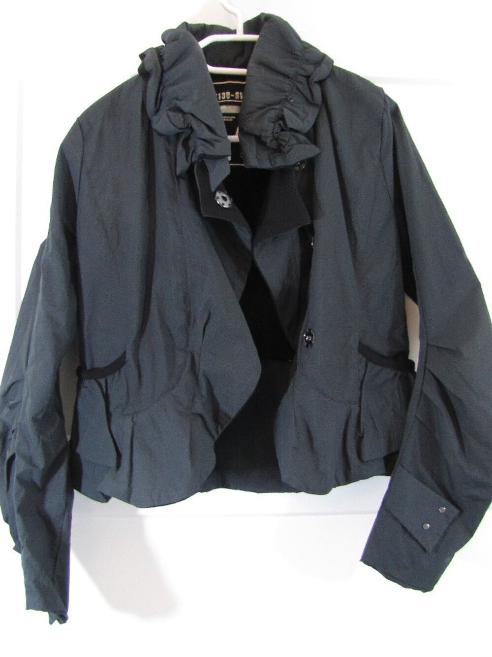 Janor Imports Black Bomber Jacket XS